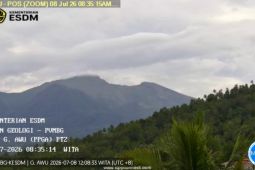 Badan Geologi turunkan status Gunung Awu di Sangihe jadi waspada