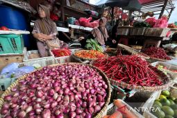 Harga cabai rawit Rp61.900/kg dan telur ayam Rp29.050/kg per Rabu (8/7/2026) hari ini