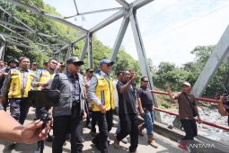 Menteri PU tugaskan PT PP untuk perkuat struktur jembatan Enang-enang demi keselamatan