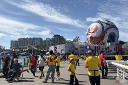 Suporter padati BC Place sambut laga terakhir Piala Dunia di Vancouver