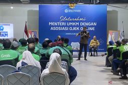 Pemerintah siapkan Perpres atur status ojol sebagai pelaku UMKM