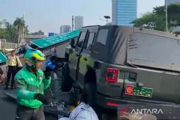 Rantis Maung milik TNI kecelakaan di tol dalam kota, ini kronologinya