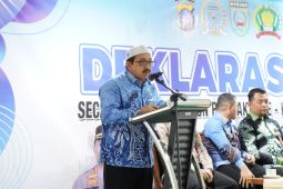 Wabup Banjar ajak calon pambakal junjung sportivitas pada deklarasi damai Pilkades