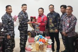 Pemkab Kapuas perkuat sinergi dengan Lanal Banjarmasin tingkatkan keamanan daerah
