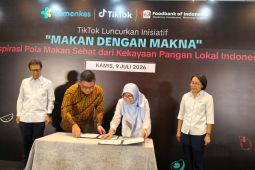 TikTok gandeng Kemenkes kampanyekan pola makan sehat berbasis pangan lokal
