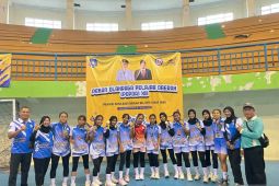 Tim Bola Voli Putri Bangka Selatan raih medali emas di Popda XIII