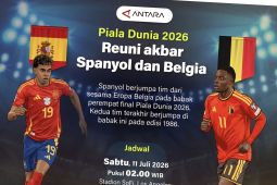Susunan pemain Spanyol vs Belgia: kedua tim turunkan kekuatan terbaik