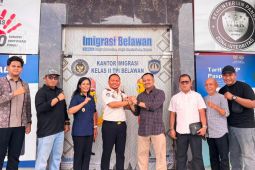 Kunjungi Imigrasi Belawan, PWI Sumut apresiasi pelayanan dan kebersihan fasilitas