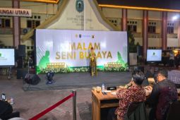 Disdikbud HSU buka Malam Seni Budaya pemilihan Nanang Galuh