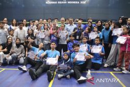 Jawa Barat juara umum Kejurnas Squash 2026 dengan 11 medali emas