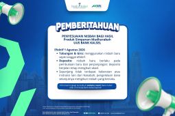 Bank Kalsel Syariah sesuaikan porsi bagi hasil mulai 1 Agustus 2026