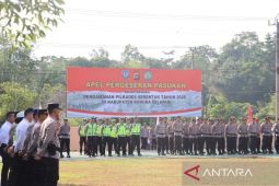 Polres Bangka Selatan kerahkan 270 personel amankan Pilkades serentak