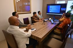 Bupati Biak Numfor ikut "Executive Preview" KPPD Angkatan III 2026 secara daring
