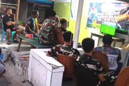 TNI gelar nobar Piala Dunia 2026 di Pulau Miangas