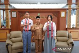 Gubernur Kalbar lepas dua calon Paskibraka Nasional