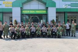 Kapolres Magetan perkuat sinergi dengan TNI dan Kejari