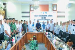 Bupati HSU pimpin rapat Integrasi GTRA Tahun 2026
