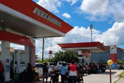 Pertamina pastikan distribusi BBM Pertalite di Belitung berangsur normal