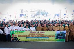 Bupati Sergai lepas ratusan mahasiswa KKN UMN Al-Washliyah