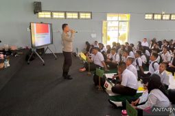 Polsek Tapin Utara edukasi pelajar cegah narkoba dan pergaulan bebas