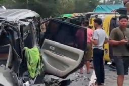 Empat orang tewas dalam kecelakaan beruntun di Jalan Jamin Ginting Sumut