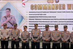 Polres Dharmasraya sosialisasikan "Commander Wish" Kapolda Sumbar