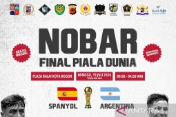 Pemkot Bogor gelar nobar final Piala Dunia di Plaza Balai Kota