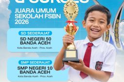 Dua sekolah di Banda Aceh raih predikat juara umum FSBN 2026