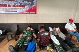 Sebanyak 200 peserta ikuti donor-darah HUT Kodam XII/Tanjungpura di Singkawang