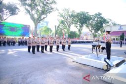 Kapolda Jambi pimpin sertijab dan pengambilan sumpah jabatan pejabat utama