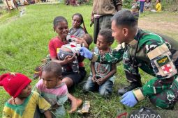Satgas Yonif 511 perkuat sentuhan kasih warga Kanggime lewat CKG