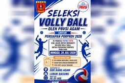 PBVSI Agam gelar seleksi atlet ikuti Porprov