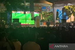 Warga Banjarmasin padati wisata Siring 0 KM Nobar final Piala Dunia 2026