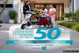 PLN hadirkan promo diskon 50 persen biaya tambah daya listrik