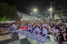 Bupati Bangka Selatan bersama Forkopimda nobar final Piala Dunia bersama masyarakat
