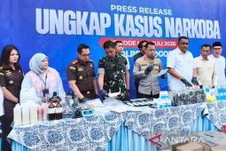 Polres Bogor bongkar peredaran narkotika jenis etomidat senilai Rp6 juta per kartrid