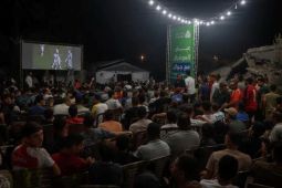 Warga Jalur Gaza rayakan kemenangan Spanyol dalam Piala Dunia 2026