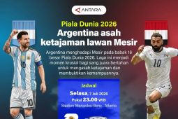 Piala Dunia 2026: Argentina asah ketajaman lawan Mesir