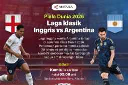 Piala Dunia 2026: Laga klasik Inggris vs Argentina