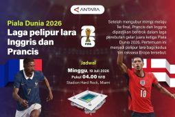 Piala Dunia 2026: Laga pelipur lara Inggris dan Prancis