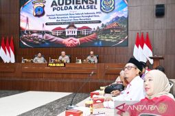 Polda Kalsel perluas kemitraan elemen desa untuk ketahanan pangan