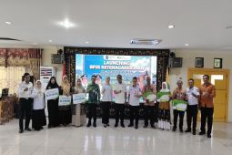 Pemkab HSU launching BPJS Ketenagakerjaan 3.000 pekerja rentan