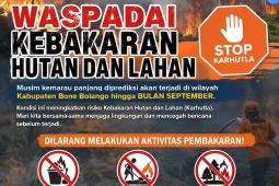 BPBD Bone Bolango tingkatkan kesiapsiagaan hadapi potensi karhutla