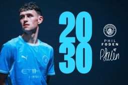 Phil Foden perpanjang kontrak hingga 2030 bersama Manchester City