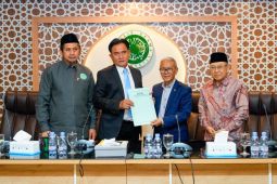 Yusril tegaskan komitmen RI ke Palestina dalam audiensi dengan MUI