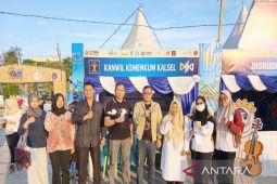 Kemenkum Kalsel hadir di Festival Budaya Saijaan 2026 layani Kekayaan Intelektual
