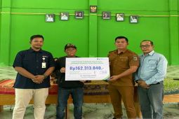 BPJS Ketenagakerjaan Batulicin salurkan dana santunan Rp162,3 juta