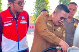 Pertamina-Bupati Bangka Selatan pantau distribusi BBM subsidi