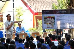 Polres Lamongan edukasi ratusan pelajar cegah penyalahgunaan narkoba