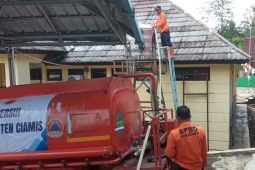 BPBD Ciamis salurkan 55.000 liter air untuk warga terdampak kekeringan karena kemarau